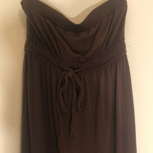 Brown maxi dress